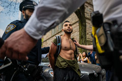 Полиция задержала 57 человек на пропалестинских протестах в Нью-Йорке