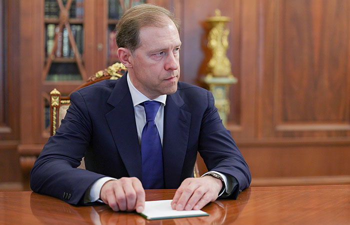 Мишустин внес кандидатуру Мантурова на пост первого вице-премьера