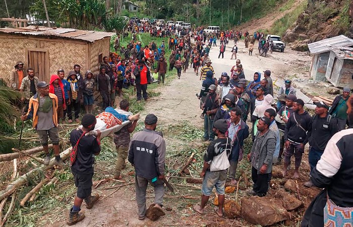 Более 670 человек могли погибнуть в результате оползня в Папуа - Новой Гвинее