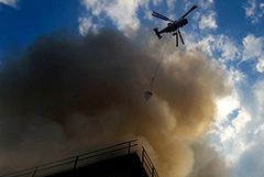 Пожар на складе на востоке Москвы полностью потушен