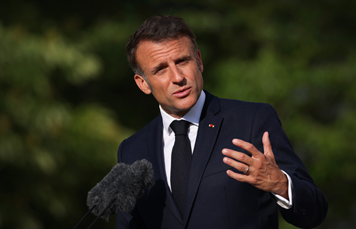 Макрон хочет создать коалицию по подготовке военных на Украине
