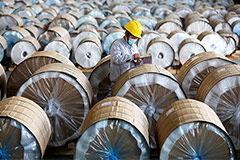 Производство алюминия в Китае в мае выросло до рекорда