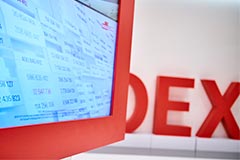 Оборот торгов акциями на Мосбирже достиг максимума с февраля 2022 года