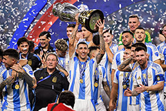 Сборная Аргентины в 16-й раз выиграла Кубок Америки по футболу