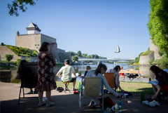 Эстония предложила России совместно измерить фарватер пограничной реки Нарва