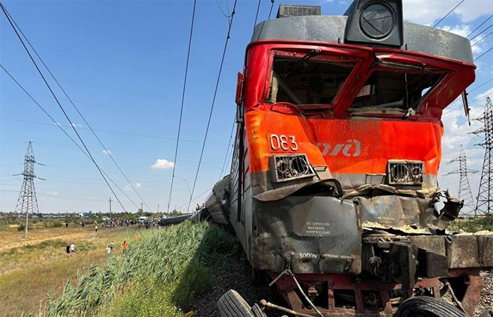 Госпитализированы 30 пострадавших при сходе поезда с рельсов под Волгоградом