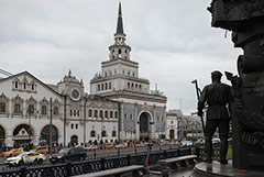 Здание Ленинградского вокзала в Москве с 11 августа закроется на ремонт