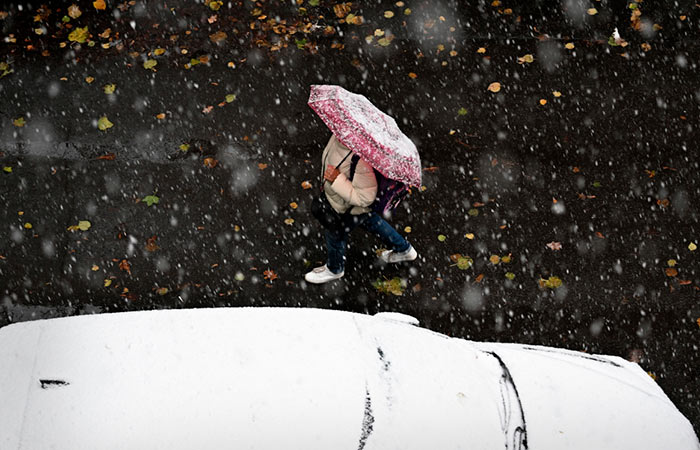 Временный снежный покров установится в Москве 4 ноября