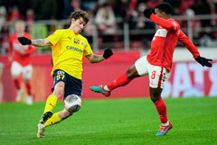 "Спартак" проиграл "Ростову" в первом матче 1/4 финала Пути РПЛ Кубка России