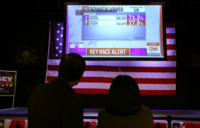 Трамп уверен, что победа в Пенсильвании обеспечит ему президентский пост