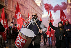 В Италии проходит всеобщая забастовка