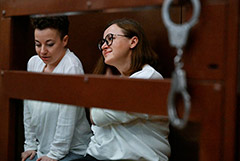 Суд немного смягчил приговор режиссеру Беркович и драматургу Петрийчук