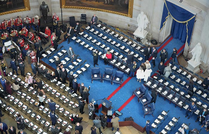 Трамп прибыл в Капитолий, где принесет присягу в должности президента