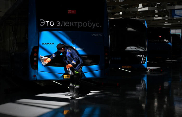 Весь наземный городской транспорт Москвы к 2035 г. будет работать на электротяге