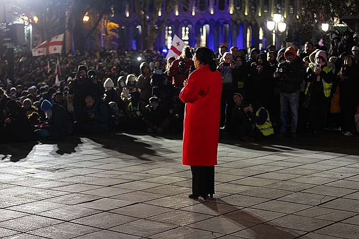 Зурабишвили призвала создать в Грузии платформу сопротивления властям