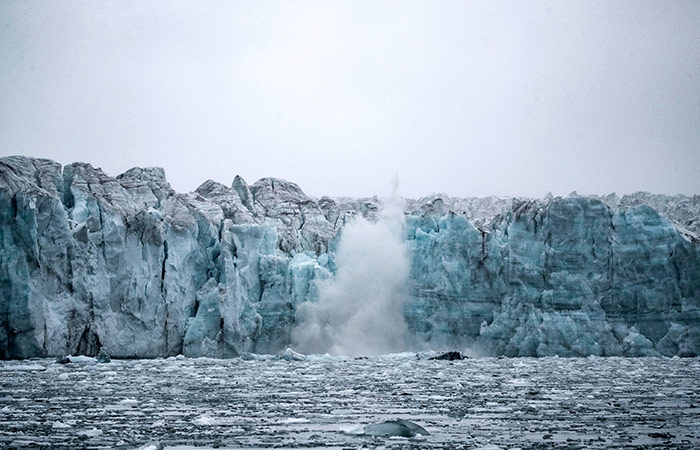 Ледники Шпицбергена тают столь же быстро, как во времена мамонтов