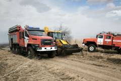 Более 30 ландшафтных пожаров потушено в Хакасии