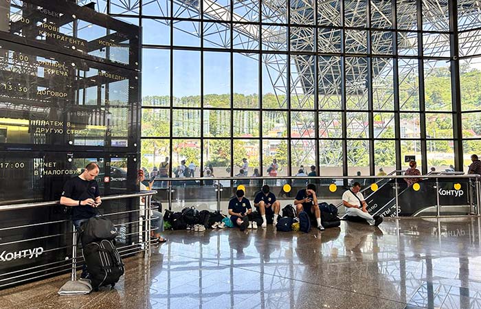 В аэропорту Сочи задерживаются 38 рейсов