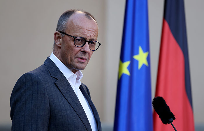 В Кремле обратили внимание на заявление Мерца по Украине