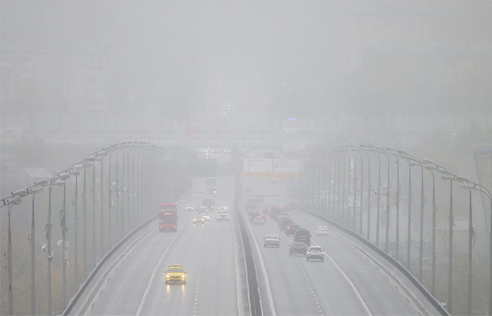 Туман ожидается в Москве до утра среды