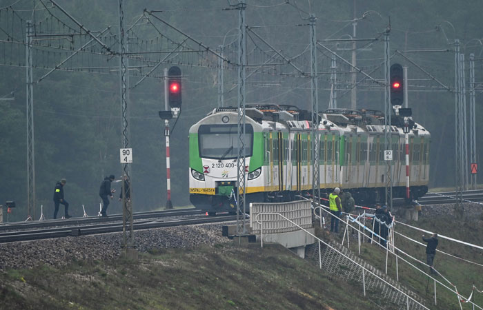 В Польше проведут заседание Комитета нацбезопасности после взрыва на железной дороге
