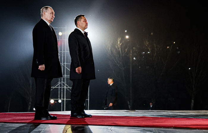 Путин в Киргизии начал переговоры с Жапаровым в расширенном составе