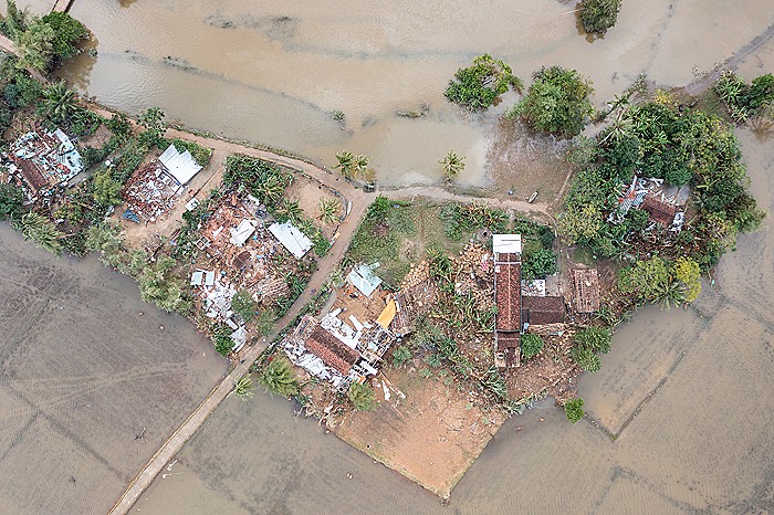 В Юго-Восточной Азии число жертв наводнений достигло 326 человек