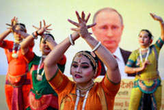 Путин прибыл в Индию с государственным визитом