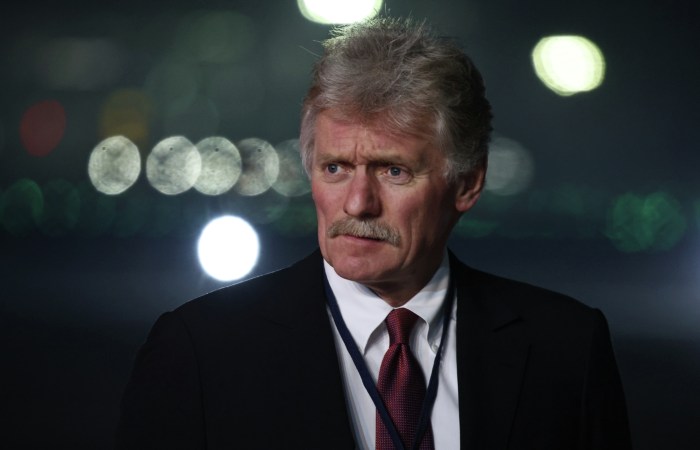 Песков отметил, что корректировки стратегии нацбезопасности США во многом соответствуют российскому видению