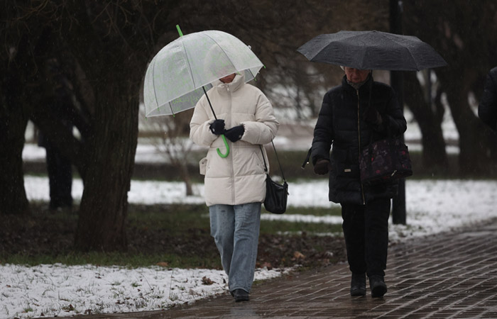 В Москве в среду выпадет снег и быстро растает