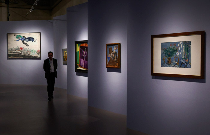 Моновыставка Марка Шагала открылась в Пушкинском музее