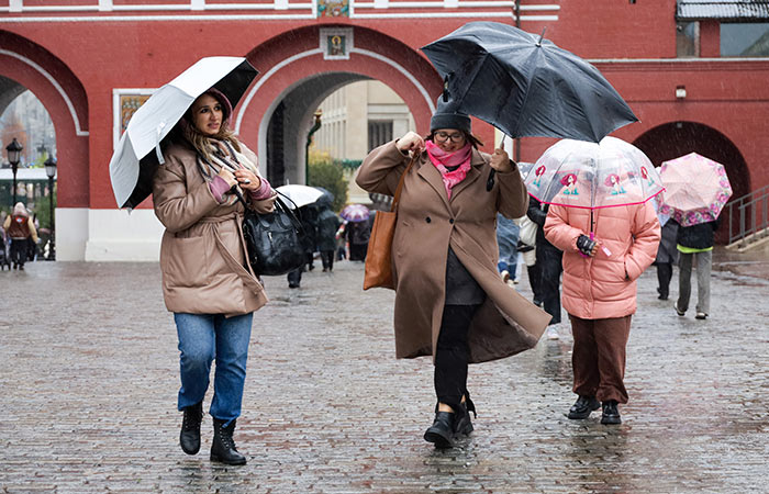 "Желтый" уровень погодной опасности объявлен в Московском регионе