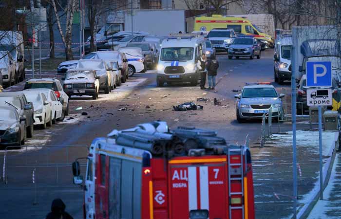 В Москве при взрыве у машины ДПС погибли трое