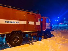 В Республике Алтай произошел пожар на турбазе