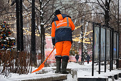 Снегопад в Москве сохранится до 5 января включительно