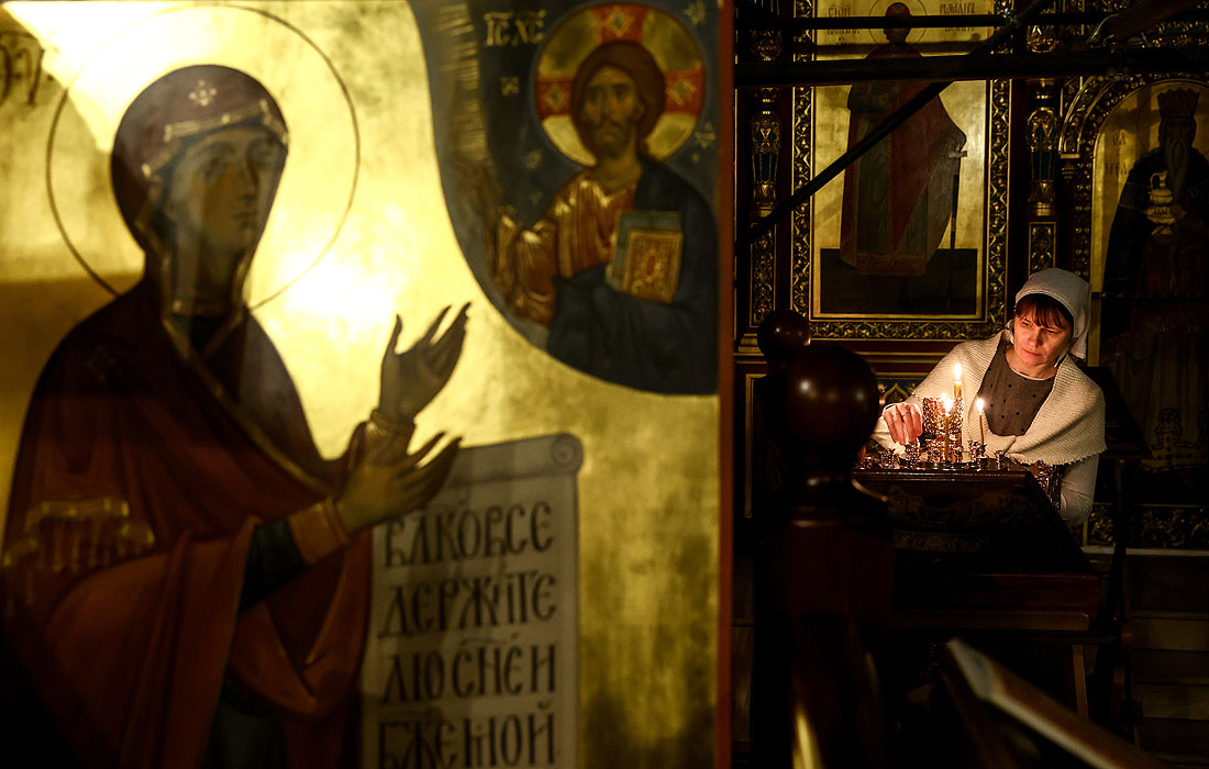 В Николо-Ямской церкви в Рязани