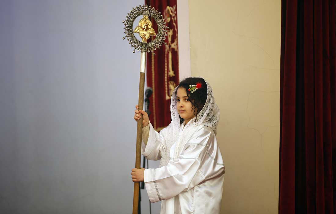 В кафедральном соборе Святого Саркиса в Тегеране в Иране