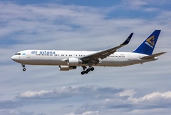 Air Astana ������ ��� ��������� � ����� � ��������� ���������� ������������ �����