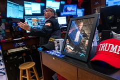 Фондовые индексы США выросли на фоне ослабления геополитической напряженности