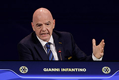Глава ФИФА Инфантино выступил за отмену санкций против российского футбола