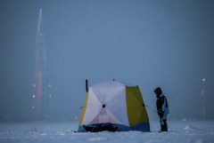 Финский залив полностью покрылся льдом