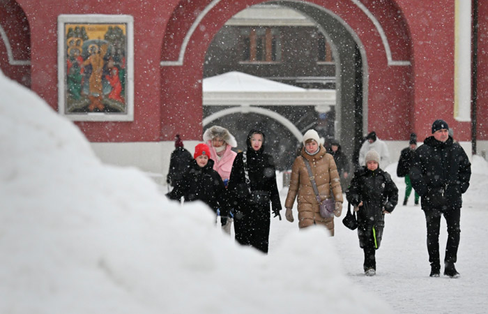 Высота сугробов в Москве в феврале достигла абсолютного рекорда - 86 см