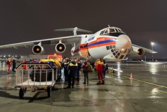 Спецборт МЧС доставит 84 россиянина из Израиля в Москву