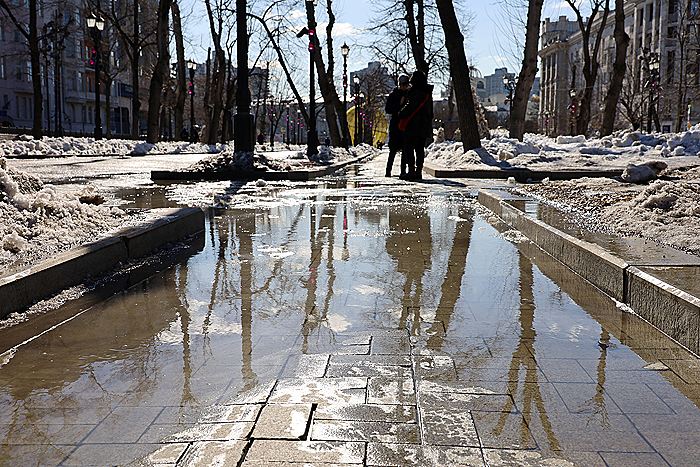 Апрельская погода установится в Москве на этой неделе