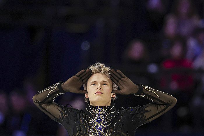 Илья Малинин стал трехкратным чемпионом мира по фигурному катанию