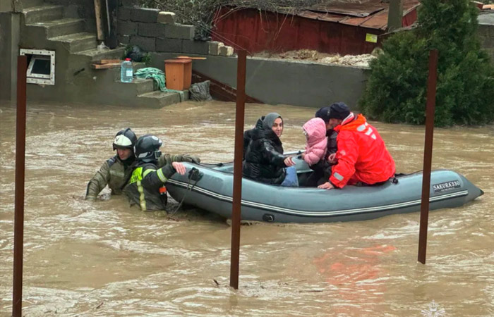 МЧС сообщило о стабилизации ситуации с подтоплением из-за непогоды в Дагестане