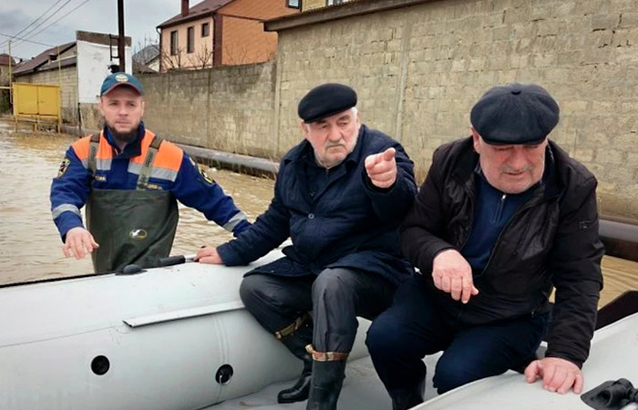 Подача воды ограничена в Махачкале из-за непогоды