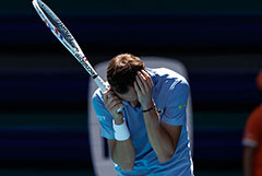 Даниил Медведев с двойной "баранкой" проиграл на турнире Masters