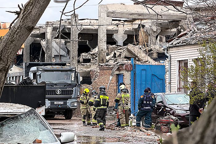 Во Владикавказе прервали разбор завалов после взрыва из-за риска обрушения