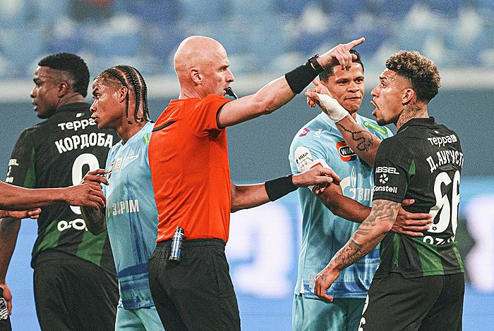 "Зенит" и "Краснодар" сыграли вничью в матче РПЛ